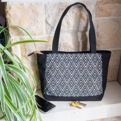 Patron PDF couture complet du sac cabas Cumin, en 4 formats