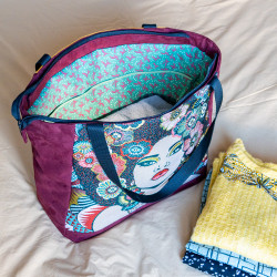 Patron PDF couture complet du sac cabas Cumin, en 4 formats