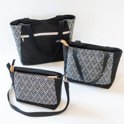 Patron PDF couture complet du sac cabas Cumin, en 4 formats