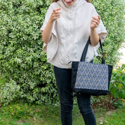 Patron PDF couture complet du sac cabas Cumin, en 4 formats