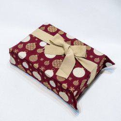 Patron couture PDF d'emballage cadeau zéro déchet Noël et anniversaire