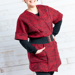 Patron couture PDF veste kimono Yuzu, du XS au 4XL