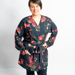 Patron couture PDF veste kimono Yuzu, du XS au 4XL