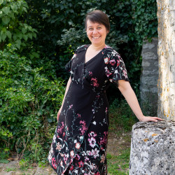 Patron PDF robe blouse portefeuille Sésame, du 34 au 56