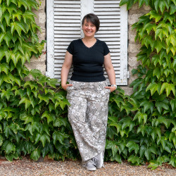 Patron PDF pantalon ou combinaison Vanille, du 34 au 56