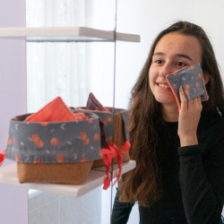 Tuto couture et patron PDF de panière refermable et lingettes lavables