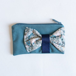 Tuto couture DIY et patron PDF de pochette et porte-monnaie Groseille