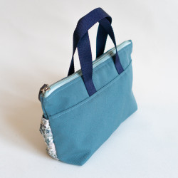 Tuto couture DIY et patron PDF de sac cabas et pochette Groseille