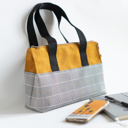 Tuto couture DIY et patron PDF de trousse et sac Curry, 5 tailles