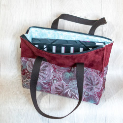 Tuto couture DIY et patron PDF de trousse et sac Curry, 5 tailles