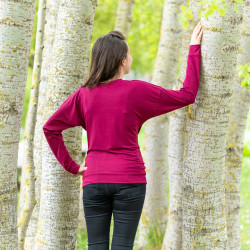 Patron PDF débutant T-shirt Litchi, manches chauve-souris, du 34 au 56