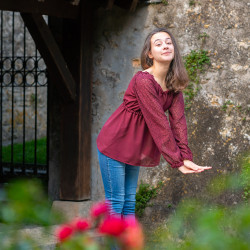 Patron PDF débutant robe, blouse, jupe Mirabelle, du 34 au 56