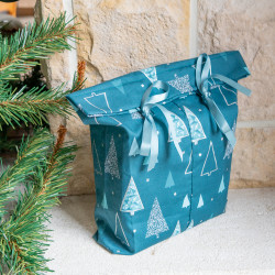 Tuto couture facile patron PDF de pochette cadeau zéro déchet Surprise