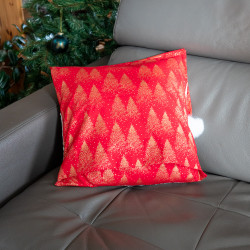 Tuto couture facile et patron PDF d'une housse de coussin Père Noël
