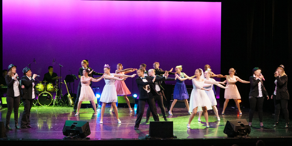 Spectacle 2019 de Class’danse rencontre la chanson : un véritable show !