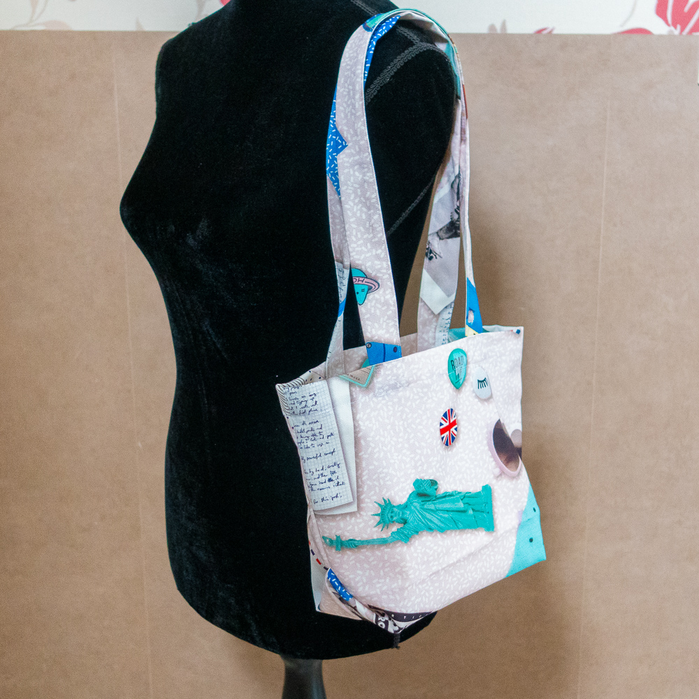 Petit tote bag avec fond