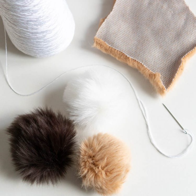 Illustration de l'article "Comment coudre un pompon fourrure"
