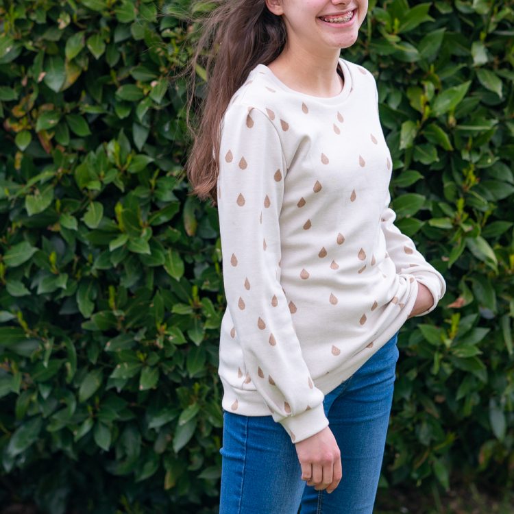 Illustration de l'article "Le patron couture du pull sweat Menthe"