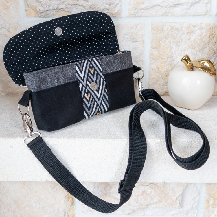 Illustration de l'article "Comment poser un fermoir aimanté sur un sac ou une pochette"