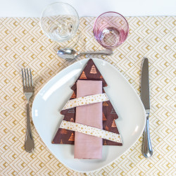 Rond de serviette Sapin,...