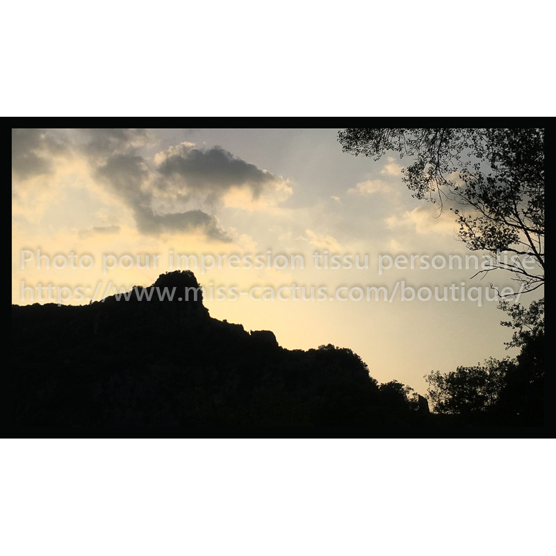 Coucher De Soleil En Montagne Photo A Imprimer Sur Tissu Coucher De Soleil En Montagne Photo A Imprimer Sur Tissu