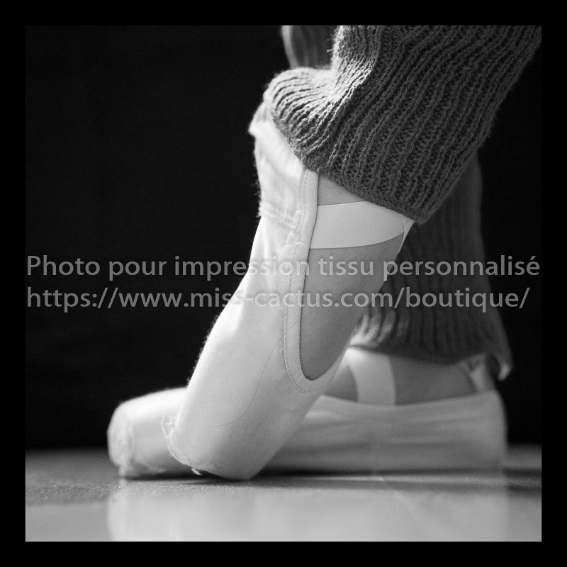 Pointes de danse classique - 1 - Photo à imprimer sur tissu