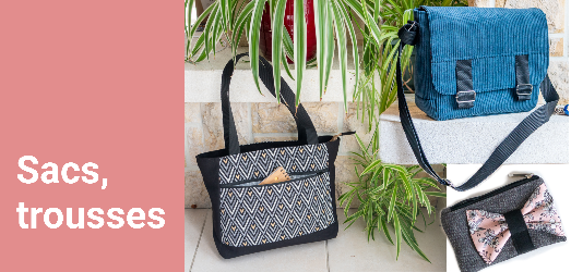 Tutoriels PDF de sacs et trousses