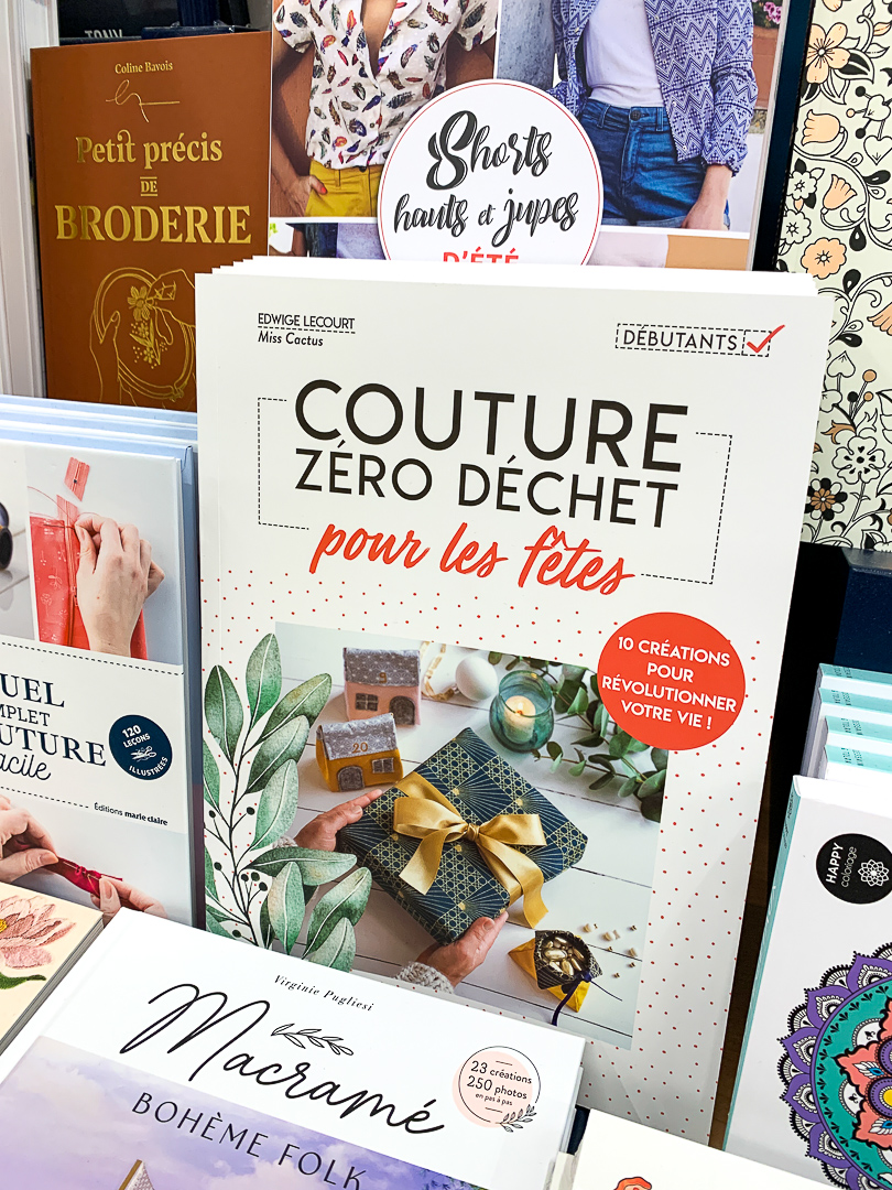 Mon livre « Couture zéro déchet pour les fêtes » – Miss Cactus